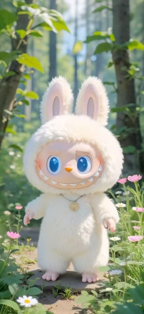 Magical Forest Explorer Labubu