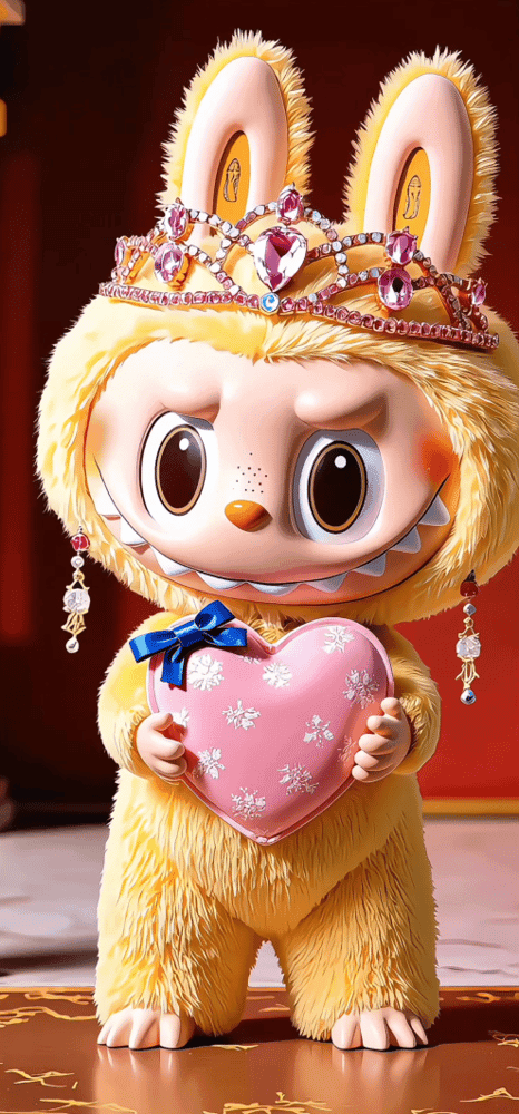 Royal Heart Labubu