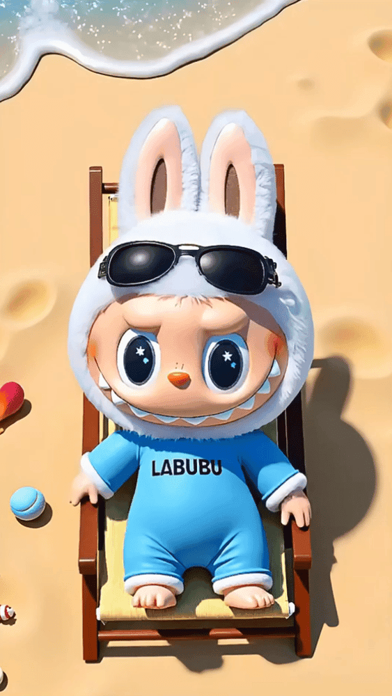 Cool Summer Labubu