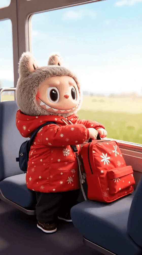 Travel Ready Labubu