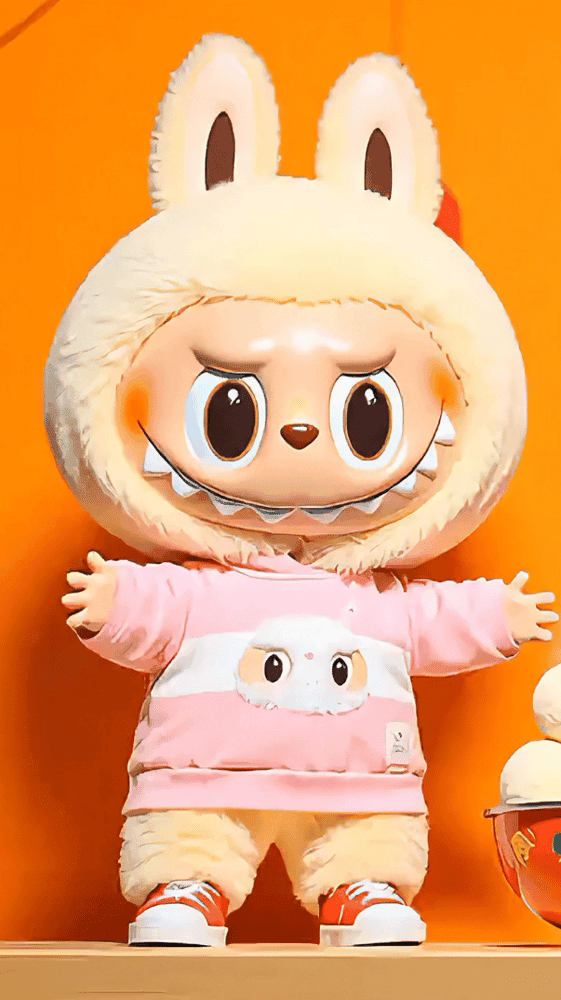 Cozy Pink Labubu