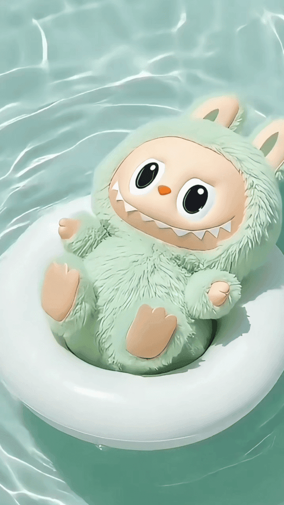 Pool Float Labubu