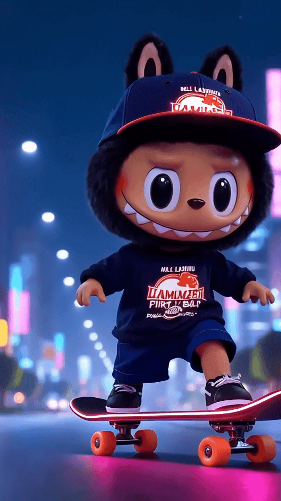 Night Skater Labubu