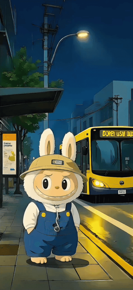 Bus Stop Labubu