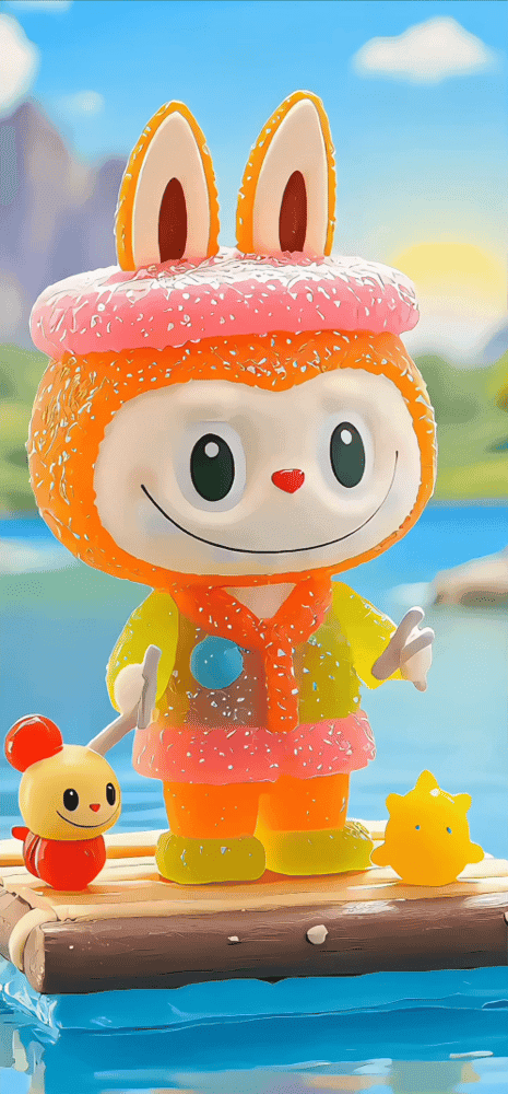 Summer Fun Labubu