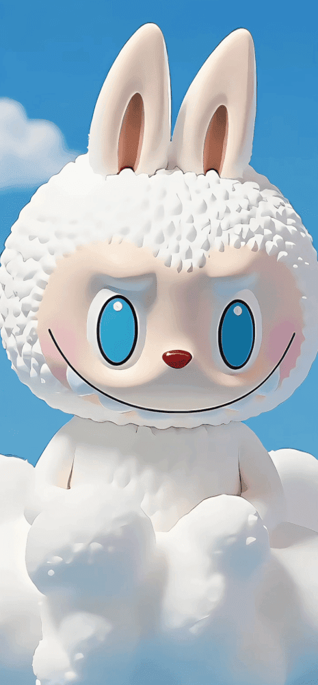 Snowy Labubu