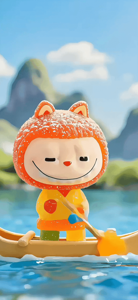 Orange Delight Labubu