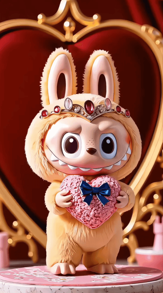 Royal Labubu Wallpaper