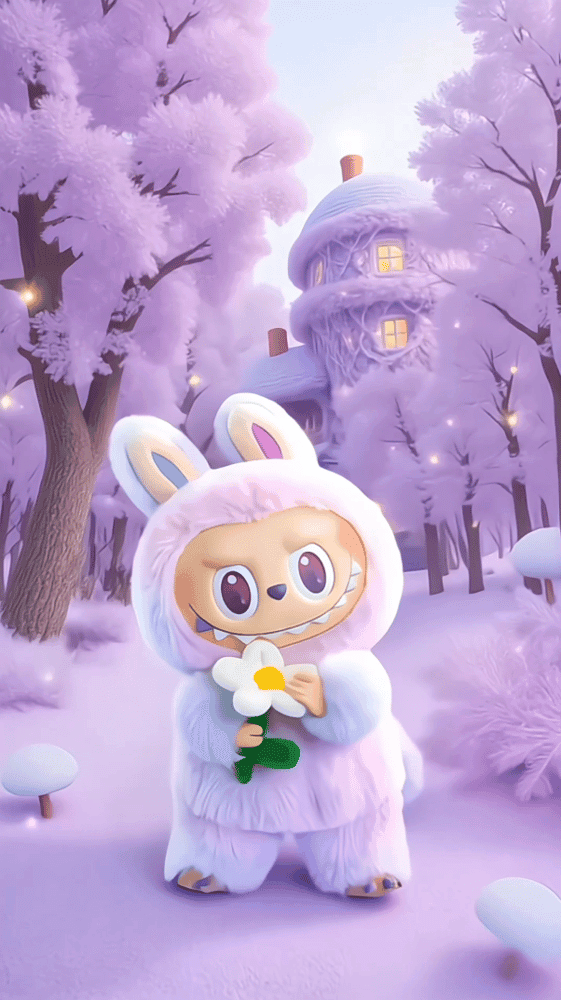 Winter Wonderland Labubu