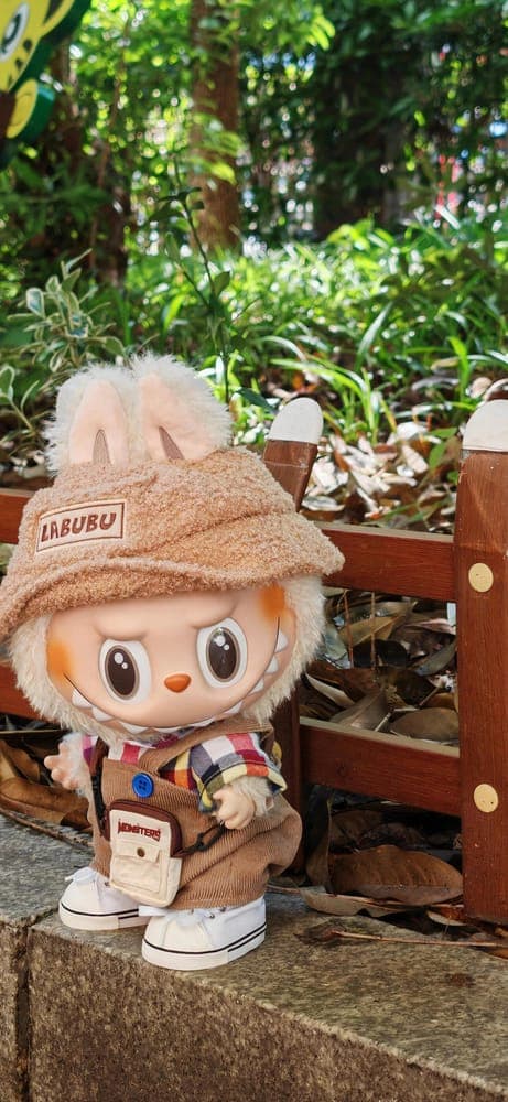 Garden Explorer Labubu Wallpaper